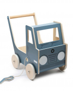 Smallstuff Loopwagen blauw