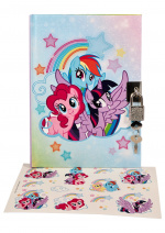 MY LITTLE PONY Kinderlicenties - Dagboek met slot - MY LITTLE PONY (086504401)