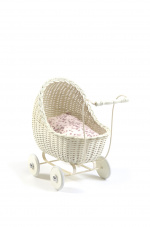 Smallstuff Poppenwagen - Off White (51001-02)