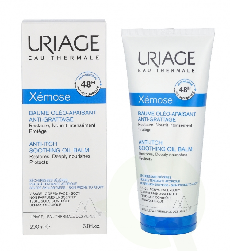 Uriage Xemose Anti-Itch Soothing Oil Balm 200 ml 48h Anti-Recurrence
