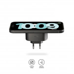 Zens Laddningsadapter Qi Trådlös Svart Zens Laddningsadapter Qi Trådlös Svart