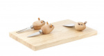 Kikkerland Kaasplank en 3 Muismessen (CHS07)