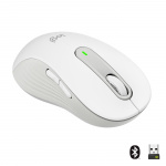Logitech M650 Signature - Grote draadloze muis - Wit ( Linkshandig )