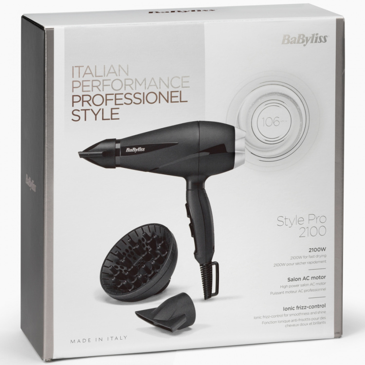 BaByliss Hårfön AC motor 2100W 6710DE