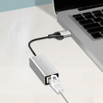 LogiLink USB-A/USB-C -> 2,5 Gigabit Nätverksadapter RJ45 LogiLink USB-A/USB-C -> 2,5 Gigabit Nätverksadapter RJ45