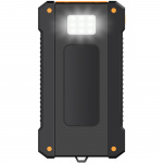 LogiLink Solcells-Powerbank 10.000mAh 2xUSB-A + USB-C in/ut 12W