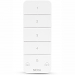 Nexa MYCT-2107 Fjärrkontroll med magnetfäste 4-kanaler 433 MHz Nexa MYCT-2107 Fjärrkontroll med magnetfäste 4-kanaler 433 MHz