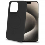 Celly Cromomag Soft rubber case MagSafe-kompatibelt iPhone 16 Pro Svart Celly Cromomag Soft rubber case MagSafe-kompatibelt iPhone 16 Pro Svart