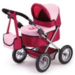 Bayer Poppenwagen - Trendy - Rood/Roze (13014AA)