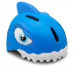 Crazy Safety Shark fietshelm - Blauw (49-55cm) (100501-04-01)