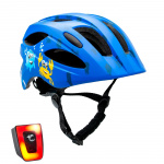 Crazy Safety Zee fietshelm - Blauw (54-58cm) (160101-11-01)