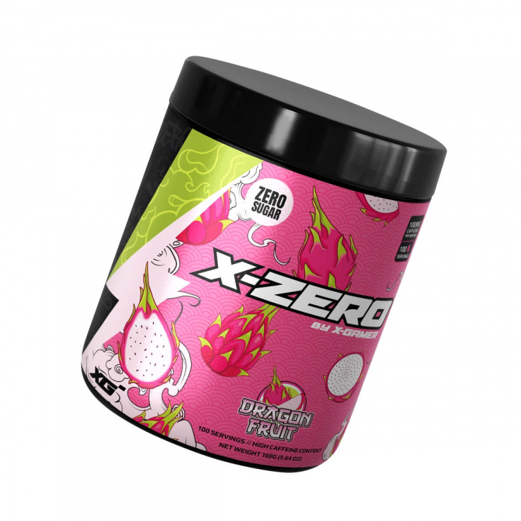 X-GAMER Energidryckspulver X-Zero 160 gram Dragon Fruit X-GAMER Energidryckspulver X-Zero 160 gram Dragon Fruit