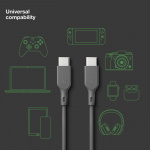 GP Kabel USB-C Till USB-C 60W CC1P 1m