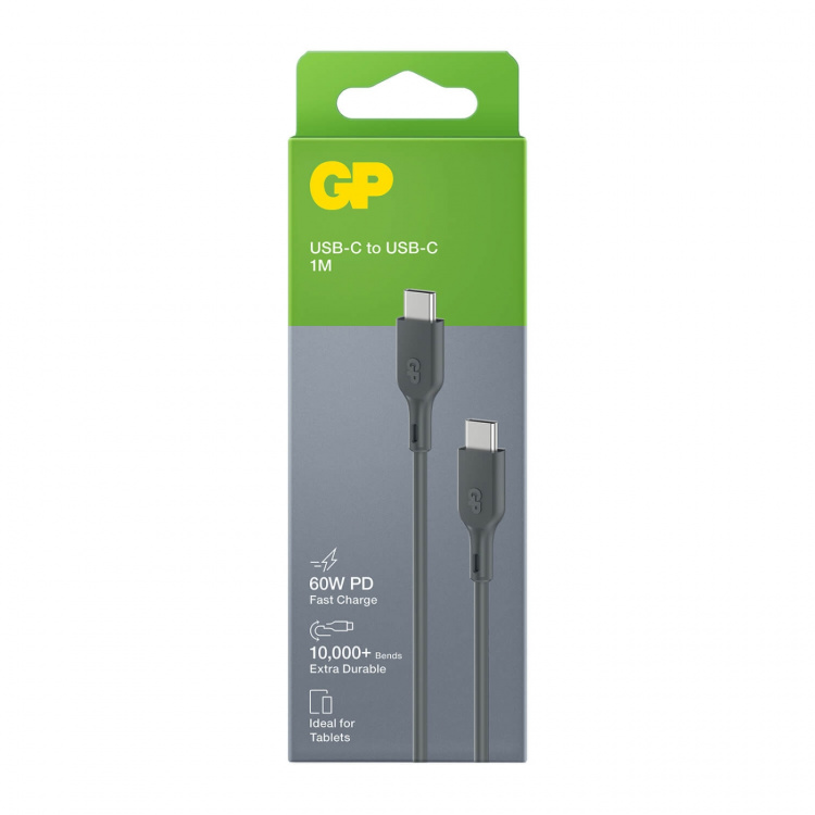 GP Kabel USB-C Till USB-C 60W CC1P 1m