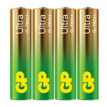 GP Batteri Ultra Alkaline AAA LR03 4-Pack