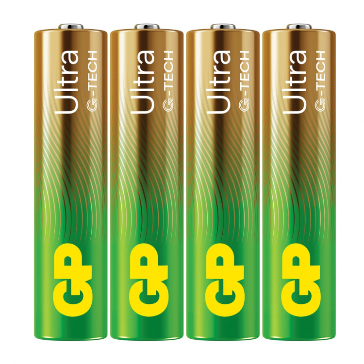 GP Batteri Ultra Alkaline AAA LR03 4-Pack