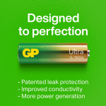GP Batteri Ultra Alkaline C LR14 2-Pack GP Batteri Ultra Alkaline C LR14 2-Pack