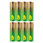 GP Batteri Ultra Alkaline AA LR6 8-Pack