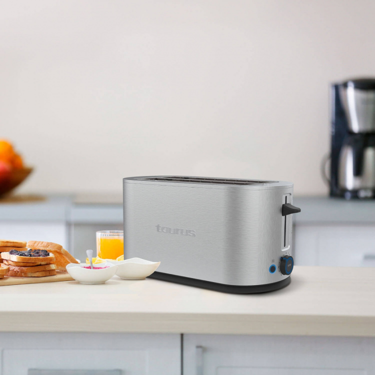 Taurus Brödrost Mytoast Duplo Legend Två-Slots Lång Rostfritt Stål Taurus Brödrost Mytoast Duplo Legend Två-Slots Lång Rostfritt Stål