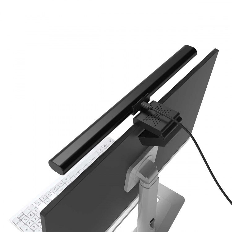 Nedis Monitor-lichtbalk | 40 cm | Dimbaar | LED | Aanraakbediening | ABS / Aluminium Nedis Monitor-lichtbalk | 40 cm | Dimbaar | LED | Aanraakbediening | ABS / Aluminium