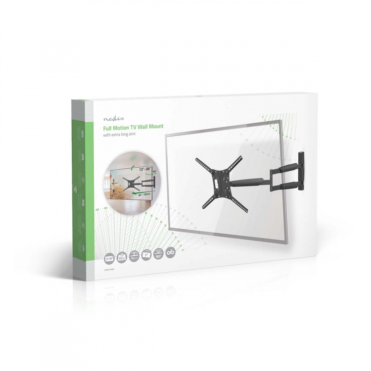 Nedis Draai- en Kantelbare TV-Muurbeugel | 13 - 86 
