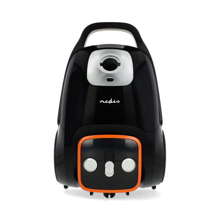 Nedis Stofzuiger | Met Zak | 700 W | Stof capaciteit: 3.0 l | Combi-Borstel | Actieradius: 9.00 m | Stofzuigregeling | Hepa 13 | Antraciet / Oranje / Zwart Nedis Stofzuiger | Met Zak | 700 W | Stof capaciteit: 3.0 l | Combi-Borstel | Actieradius: 9.00 m | Stofzuigregeling | Hepa 13 | Antraciet / Oranje / Zwart