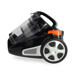 Nedis Zakloze Stofzuiger | Zakloos | 700 W | Stof capaciteit: 3.0 l | Combi-Borstel | Actieradius: 8.50 m | HEPA-luchtfilter | Antraciet / Oranje / Zwart