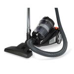 Nedis Zakloze Stofzuiger | Zakloos | 700 W | Stof capaciteit: 3.0 l | Combi-Borstel | Actieradius: 8.50 m | HEPA-luchtfilter | Antraciet / Oranje / Zwart