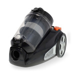 Nedis Zakloze Stofzuiger | Zakloos | 700 W | Stof capaciteit: 3.0 l | Combi-Borstel | Actieradius: 8.50 m | HEPA-luchtfilter | Antraciet / Oranje / Zwart