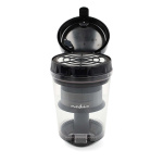 Nedis Zakloze Stofzuiger | Zakloos | 700 W | Stof capaciteit: 3.0 l | Combi-Borstel | Actieradius: 8.50 m | HEPA-luchtfilter | Antraciet / Oranje / Zwart