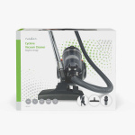 Nedis Zakloze Stofzuiger | Zakloos | 700 W | Stof capaciteit: 3.0 l | Combi-Borstel | Actieradius: 8.50 m | HEPA-luchtfilter | Antraciet / Oranje / Zwart