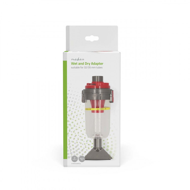 Nedis Nat en Droog Adapter | Universeel | Harde Oppervlakten / Harde Vloeren / Parket / Tegels | 32 - 35 mm