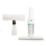 Nedis Electrische Ruitenreiniger | 12 W | 1200 Pa | Inhoud Reservoir Vuil Water: 60 ml | Afneembare vuilwatertank | Groen / Wit