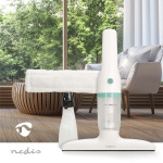 Nedis Electrische Ruitenreiniger | 12 W | 1200 Pa | Inhoud Reservoir Vuil Water: 60 ml | Afneembare vuilwatertank | Groen / Wit