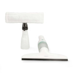 Nedis Electrische Ruitenreiniger | 12 W | 1200 Pa | Inhoud Reservoir Vuil Water: 60 ml | Afneembare vuilwatertank | Groen / Wit