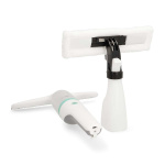 Nedis Electrische Ruitenreiniger | 12 W | 1200 Pa | Inhoud Reservoir Vuil Water: 60 ml | Afneembare vuilwatertank | Groen / Wit