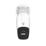 Nedis SmartLife Camera voor Buiten | Spotlight | 4MP Quad HD 1440p / 2560x1440 | IP66 | Max. batterijduur: 10 Maanden | Cloud Opslag (optioneel) / microSD (niet inbegrepen) | 5 V DC | Met bewegingssensor | Nachtzicht | Wit Nedis SmartLife Camera voor Buiten | Spotlight | 4MP Quad HD 1440p / 2560x1440 | IP66 | Max. batterijduur: 10 Maanden | Cloud Opslag (optioneel) / microSD (niet inbegrepen) | 5 V DC | Met bewegingssensor | Nachtzicht | Wit