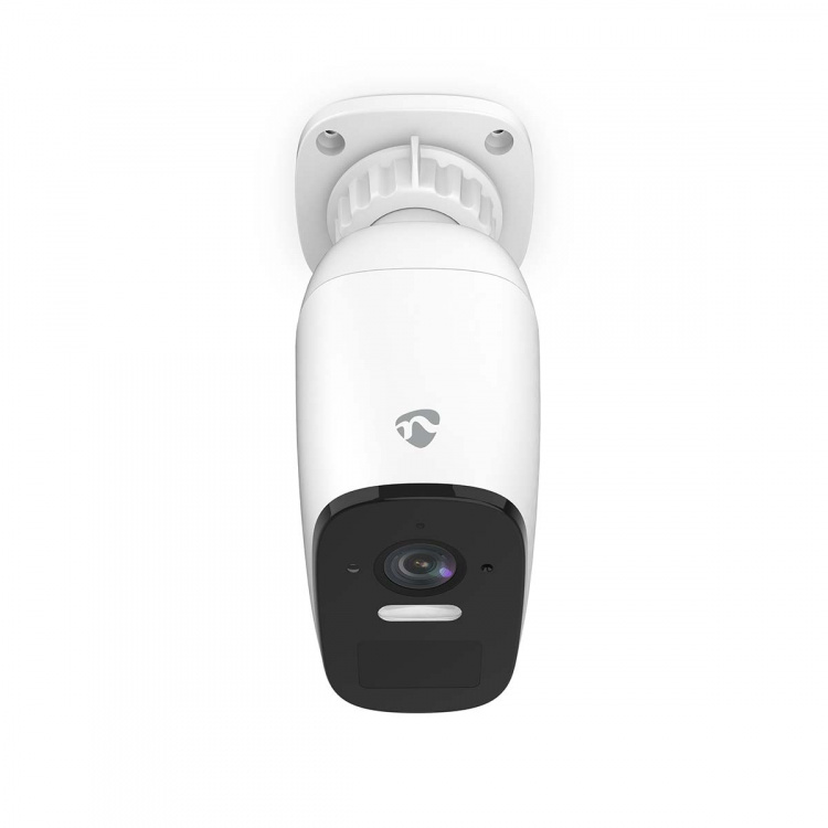 Nedis SmartLife Camera voor Buiten | Spotlight | 4MP Quad HD 1440p / 2560x1440 | IP66 | Max. batterijduur: 10 Maanden | Cloud Opslag (optioneel) / microSD (niet inbegrepen) | 5 V DC | Met bewegingssensor | Nachtzicht | Wit Nedis SmartLife Camera voor Buiten | Spotlight | 4MP Quad HD 1440p / 2560x1440 | IP66 | Max. batterijduur: 10 Maanden | Cloud Opslag (optioneel) / microSD (niet inbegrepen) | 5 V DC | Met bewegingssensor | Nachtzicht | Wit