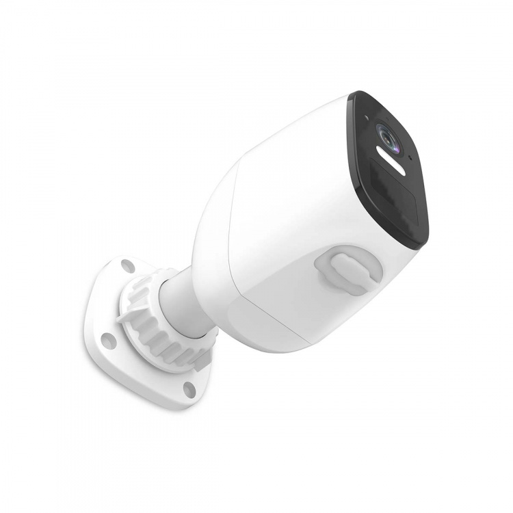 Nedis SmartLife Camera voor Buiten | Spotlight | 4MP Quad HD 1440p / 2560x1440 | IP66 | Max. batterijduur: 10 Maanden | Cloud Opslag (optioneel) / microSD (niet inbegrepen) | 5 V DC | Met bewegingssensor | Nachtzicht | Wit Nedis SmartLife Camera voor Buiten | Spotlight | 4MP Quad HD 1440p / 2560x1440 | IP66 | Max. batterijduur: 10 Maanden | Cloud Opslag (optioneel) / microSD (niet inbegrepen) | 5 V DC | Met bewegingssensor | Nachtzicht | Wit