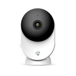Nedis SmartLife Camera voor Binnen | 3MP Full HD 1296p | Cloud Opslag (optioneel) / microSD (niet inbegrepen) / Onvif | Met bewegingssensor | Nachtzicht | Wit