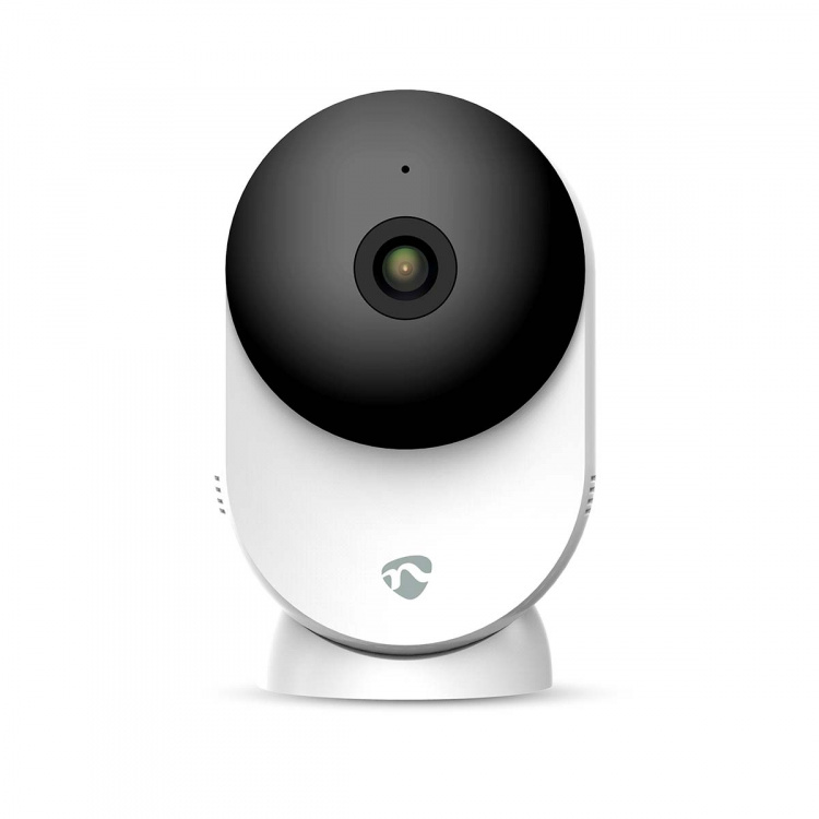 Nedis SmartLife Camera voor Binnen | 3MP Full HD 1296p | Cloud Opslag (optioneel) / microSD (niet inbegrepen) / Onvif | Met bewegingssensor | Nachtzicht | Wit