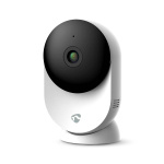 Nedis SmartLife Camera voor Binnen | 3MP Full HD 1296p | Cloud Opslag (optioneel) / microSD (niet inbegrepen) / Onvif | Met bewegingssensor | Nachtzicht | Wit