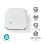 Nedis SmartLife Rookmelder | Wi-Fi | Batterij Gevoed | Levenscyclus sensor: 10 Jaar | EN 14604 | Max. batterijduur: 24 Maanden | 85 dB | Wit | 1 Stuks Nedis SmartLife Rookmelder | Wi-Fi | Batterij Gevoed | Levenscyclus sensor: 10 Jaar | EN 14604 | Max. batterijduur: 24 Maanden | 85 dB | Wit | 1 Stuks