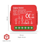 Nedis SmartLife inbouwmodule | Dubbele schakelaar | 2 x 100 W | Kroonsteen | App beschikbaar voor: Android™ / IOS Nedis SmartLife inbouwmodule | Dubbele schakelaar | 2 x 100 W | Kroonsteen | App beschikbaar voor: Android™ / IOS