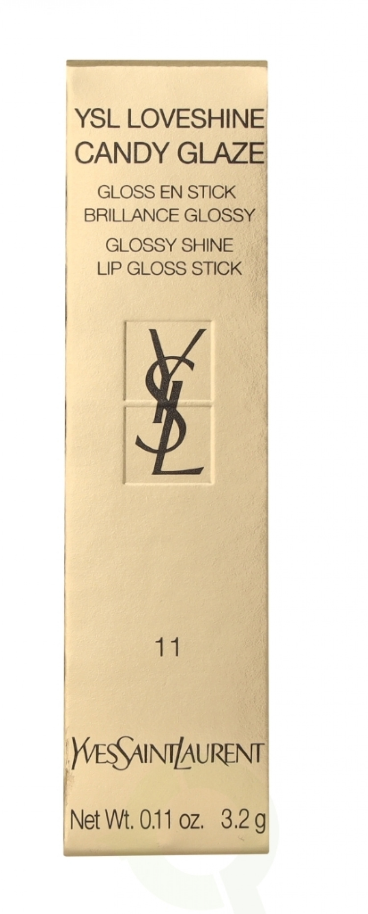 Yves Saint Laurent YSL Loveshine Candy Glaze Lipstick 3.2 g #11 Red Thrill