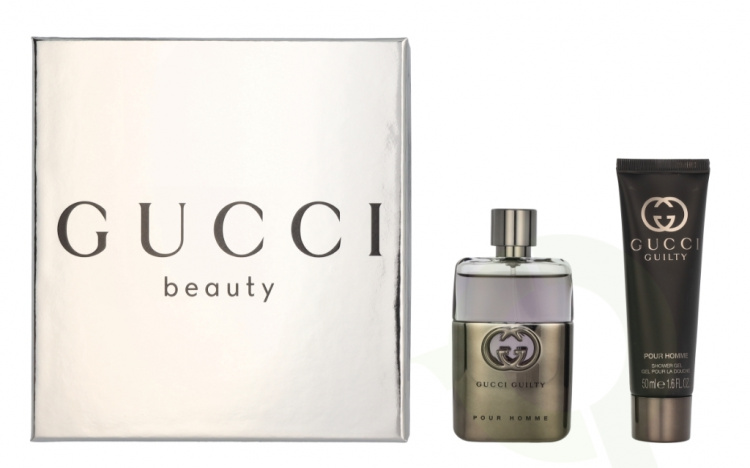 Gucci Guilty Pour Homme Giftset 100 ml Edt Spray 50ml/Shower Gel 50ml