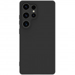 Celly Cromo Soft rubber case Galaxy S25 Ultra Svart