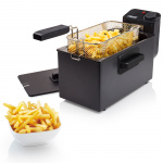 Princess Fritös 3l 182727 Rostfritt stål. Svart Princess Fritös 3l 182727 Rostfritt stål. Svart