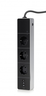 Eve Home Eve Energy Strip - Slimme drievoudige stopcontacten & stroommeter met Apple HomeKit-technologie