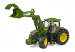 Bruder John Deere 7R 350 met frontlader (03151)